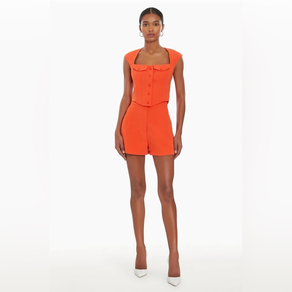 Amanda Uprichard Reeves Top and Shorts